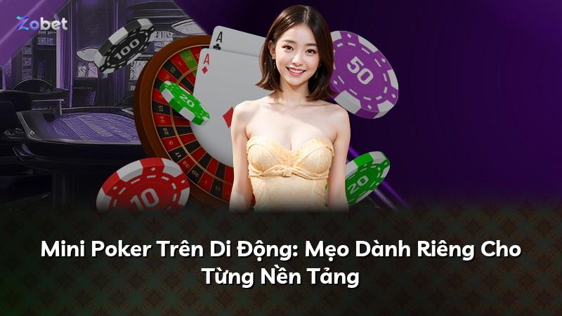 Mini Poker Trên Di Động: Mẹo Dành Riêng Cho Từng Nền Tảng
