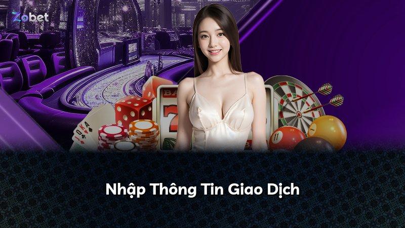 Nhập Thông Tin Giao Dịch