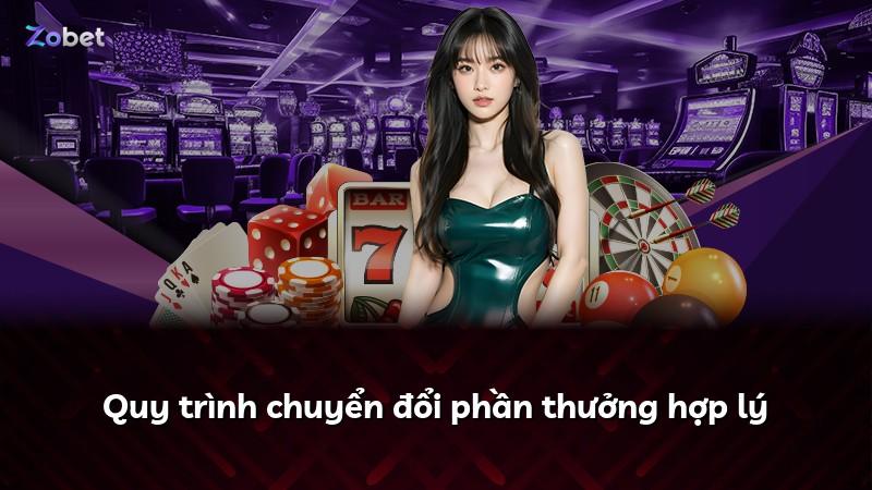 Quy trình chuyển đổi phần thưởng hợp lý