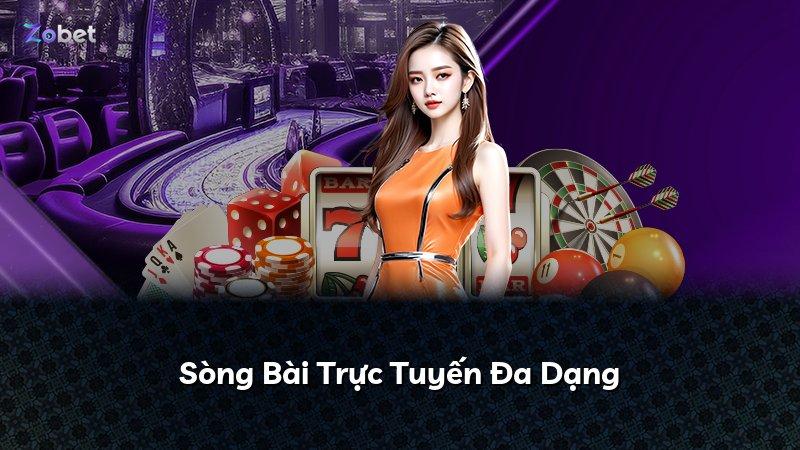 Sòng Bài Trực Tuyến Đa Dạng